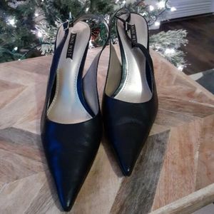 Black Nine West EUC high heels